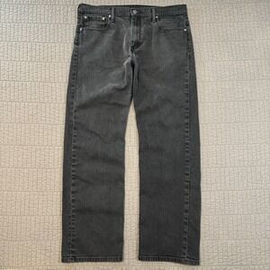 Levis 569 Jeans Men's 36x34 (37x32) Black Loose Straight Denim Baggy Stretch Y2K